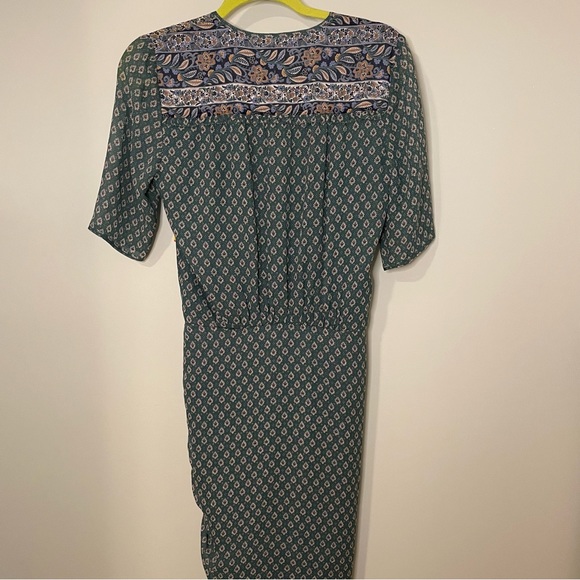 NWT Veronica Beard Mariposa Silk Maxi Dress. Size 4. - Picture 8 of 9